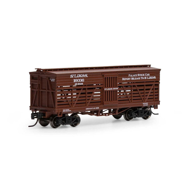 Athearn ATH5252 36' Old Time Stock Freight Car SLIM&S #16036 N Scale