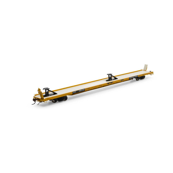 Athearn ATHG69598 F89F 89' Trailer TTX/Yellow #155700 Flat Car HO Scale