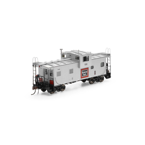 Athearn ATHG78571 ICC Caboose w/ Lights - Fort Worth & Denver #156 HO Scale