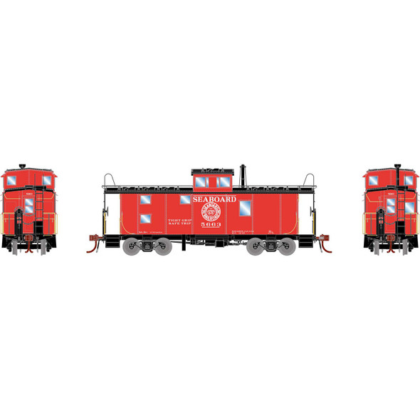 Athearn ATHG78591 ICC Caboose w/Lights - Seaboard Air Line #5663 HO Scale