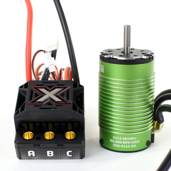 Castle Creations Monster X 25.2V ESC & 1512-2650Kv V2 Motor Combo 010-0145-07