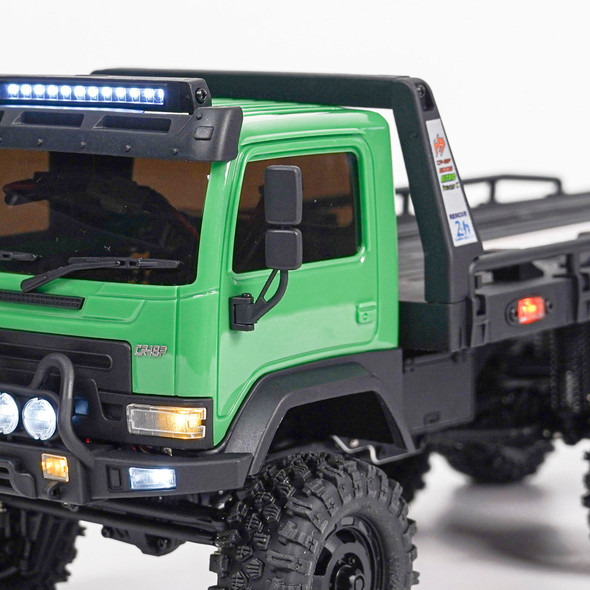 HobbyPlus 1/18 CR-18P ARKTOS 6X6-V1.5 RTR Green Body & Black Rear Bed Crawler
