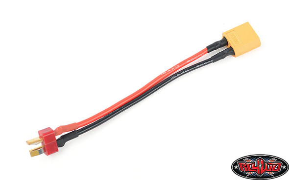RC4WD Z-E0143 "T" Style Male to XT60 Male Connector Adapter