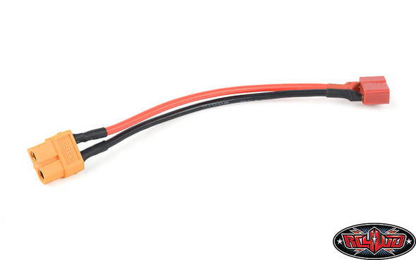 RC4WD Z-E0146 "T" Style Female to XT60 Female Connector Adapter