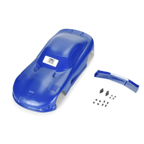Pro-Line PRO368413 1/12 Pre-Cut 2002 Dodge Viper GTS Blue Body for Losi NASCAR