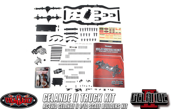 RC4WD Z-K0071 Gelande II Truck 1/10 Scale Builders Kit