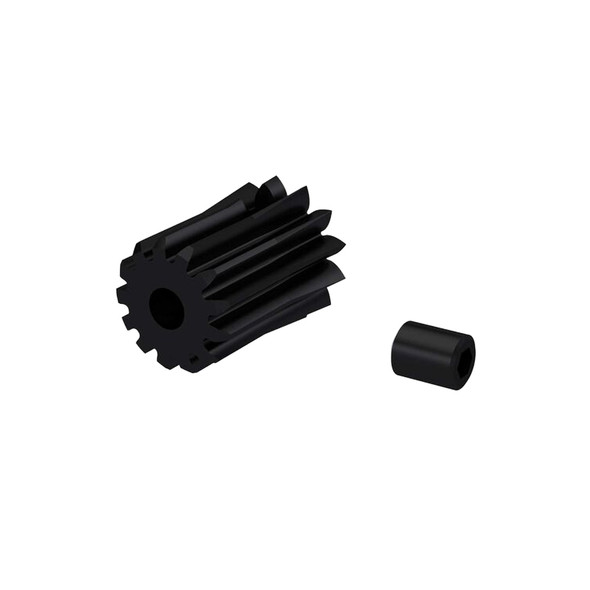 ARRMA ARA-2628 Pinion Gear 13T MOD 0.5 CNC 2.3mm Bore  for 1/16 Gorgon / Quake Grom