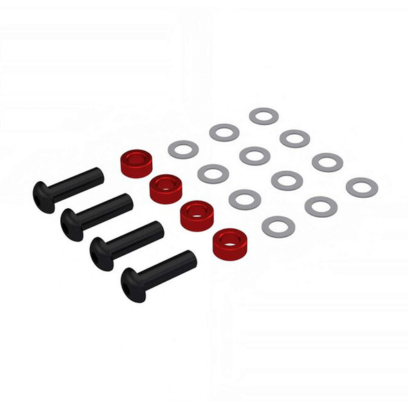 ARRMA ARA-2804 Droop Screw Set (4Pcs) for 1/7 Limitless