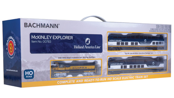 Bachmann 00783 McKinley Explorer Electric RTR Train Set HO Scale