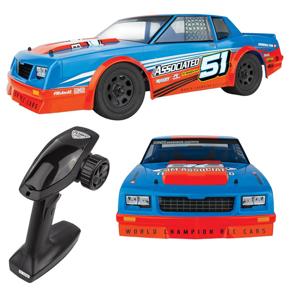 Associated 70033 1/10 SR10M Dirt Oval 2WD Brushless RTR Blue Race Car