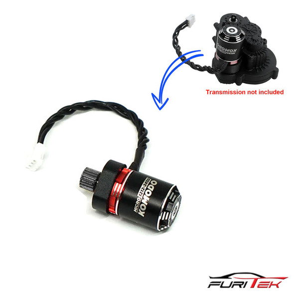 Furitek Micro Komodo Brushless Motor w/ Steel Pinion for FCX24