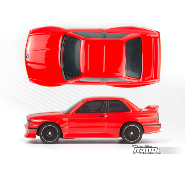 HPI 160990 1/64 Nano-TTR 2WD BMW M3 Ravaglia Red Touring Car w/ Remote