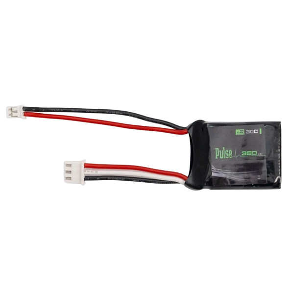 Pulse 350mah 2S 7.4V 30C LiPo Battery w/ PH2.0 Connector