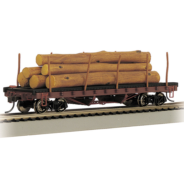 Bachmann 18332 ACF 40' Log Car - 1906-1935 Version HO Scale