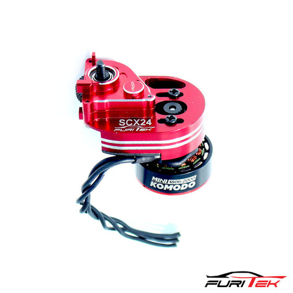 Furitek Mini Stellar Transmission w/ Mini Komodo Brushless Setup for SCX24