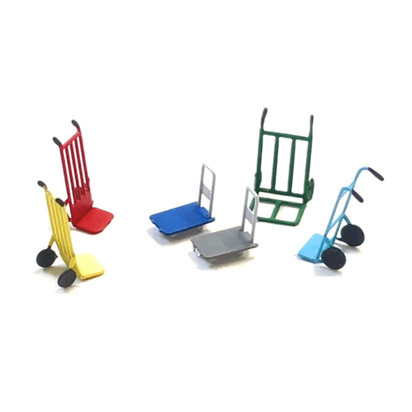 N-Train 211082 Package Trolleys (6 Units) N Scale