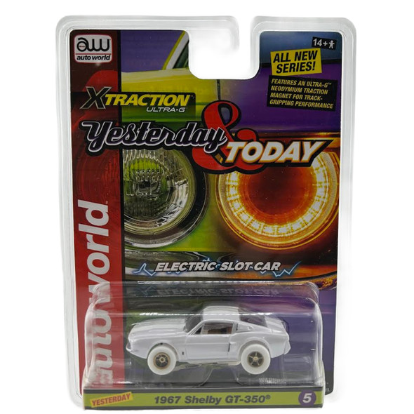 Auto World Xtraction Yesterday 1967 Shelby GT-350 Mustang iWheels HO Slot Car
