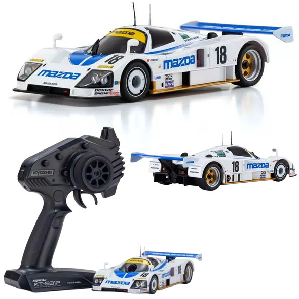Kyosho 32357RGB MINI-Z RWD MR-04 RTR Audi R8 LMS 2016 “Gray/Red