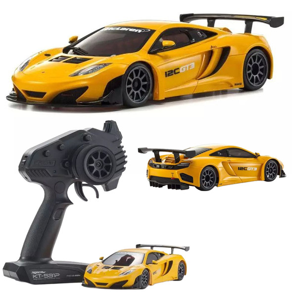 Kyosho 32366OR MINI-Z RWD MR-04 RTR McLaren 12C GT3 2013 Racing Car Orange