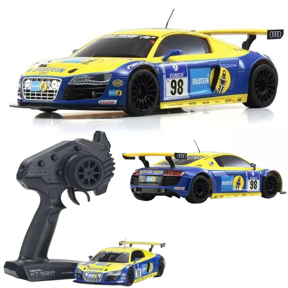 Kyosho 32357RGB MINI-Z RWD MR-04 RTR Audi R8 LMS 2016 “Gray/Red