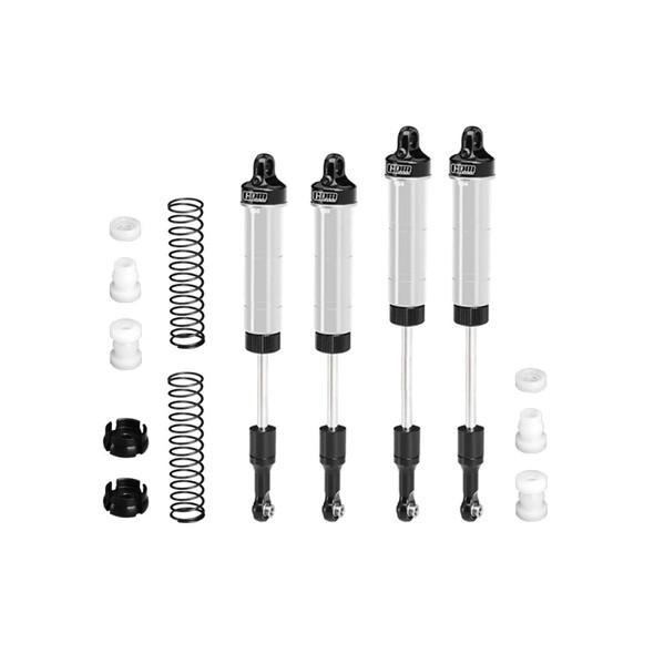 GPM Aluminum Front Or Rear Spring Shock 130 & 134mm Silver for Losi 1/8 LMT 2.0