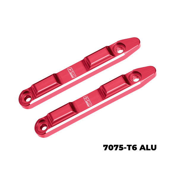 GPM Aluminum 7075-T6 Alloy Roof Skid Set Red for Arrma 1/8 MOJAVE 4x4