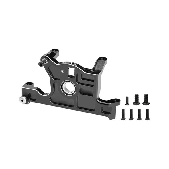GPM Aluminum Alloy Bearing Motor Mount Black for Traxxas 1/8 JATO / 1/10 Rustler