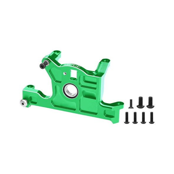 GPM Aluminum Alloy Bearing Motor Mount Green for Traxxas 1/8 JATO / 1/10 Rustler