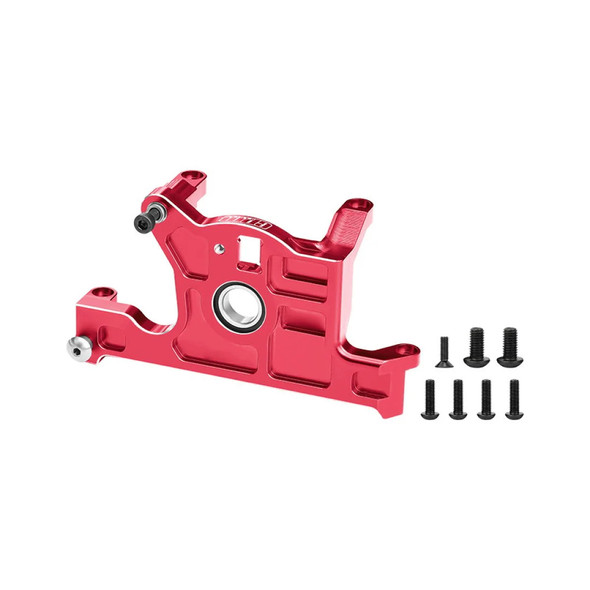 GPM Aluminum Alloy Bearing Motor Mount Red for Traxxas 1/8 JATO / 1/10 Rustler