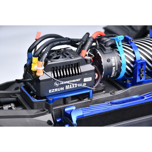 GPM Aluminum 7075 Alloy ESC Mount Plate Orange for 1/6 Traxxas Pro Scale Sand Car