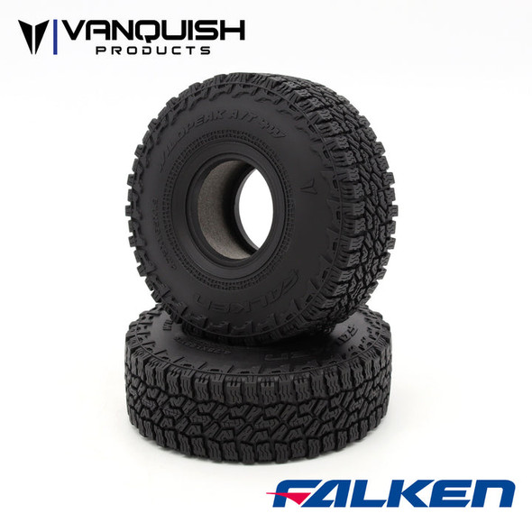 Vanquish VPS10155 Falken Wildpeak A/T4W 4.75" - 1.9 Tires (2) Red Compound