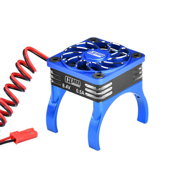 GPM Aluminum High Speed Cooling Fan 20000 RPM Blue for 1/16 Mini Maxx/Slash/XRT