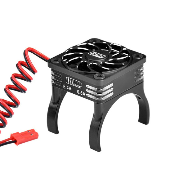 GPM Aluminum High Speed Cooling Fan 20000 RPM Black for 1/16 Mini Maxx/Slash/XRT