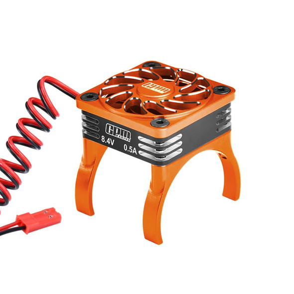 GPM Aluminum High Speed Cooling Fan 20000 RPM Orange for 1/16 Mini Maxx/Slash/XRT
