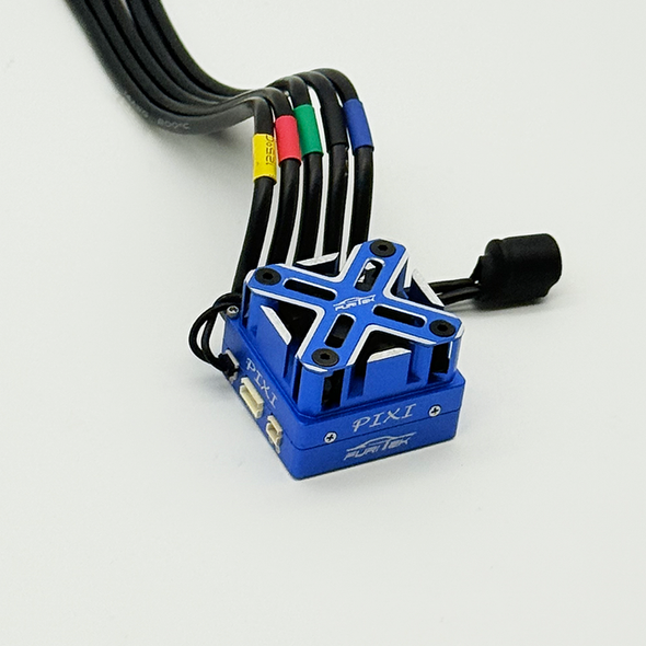 Furitek PIXI Blue Edition Brushless ESC w/ WiFi Module & FAN for 1/10 Drift Cars