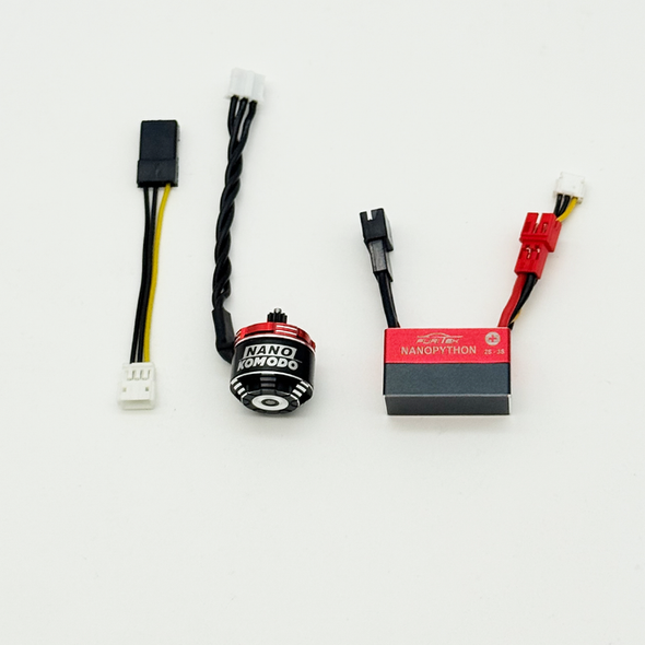 Furitek NanoModo Brushless Combo: Next-Generation Compact Power for Axial SCX30