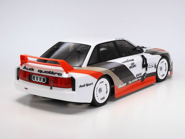 Tamiya 47511 1/10 RC Audi 90 Quattro Racing Car Kit w/ TT-02 Chassis & Painted Body