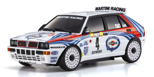 Kyosho 32655MC MINI-Z AWD LANCIA DELTA No.4 1992 Monte Carlo Rally Winner
