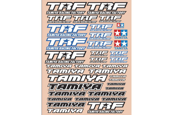 Tamiya MM024  TRF Logo Sticker Set
