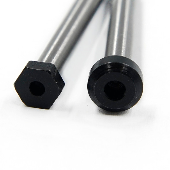 Yeah Racing TARC-027SV Stainless Steel Suspension Arm Pin Set for Associated RC10 4WD