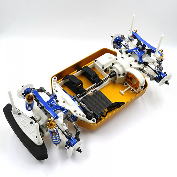 Yeah Racing TARL-S01BK Aluminum Essential Conversion Kit for Associated RC10 Rally