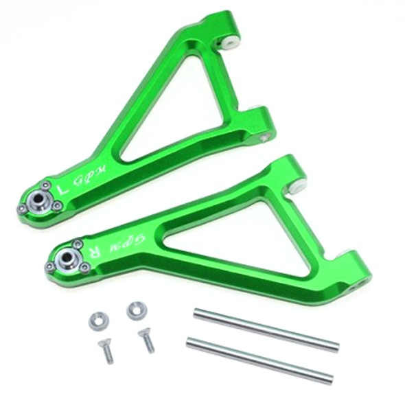 GPM Racing Aluminum Front Upper Suspension Arm Green : Unlimited Desert Racer