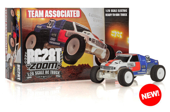 Associated 20167 1/28 RC28T Zoom Electric 2WD Off-Road RTR Truck