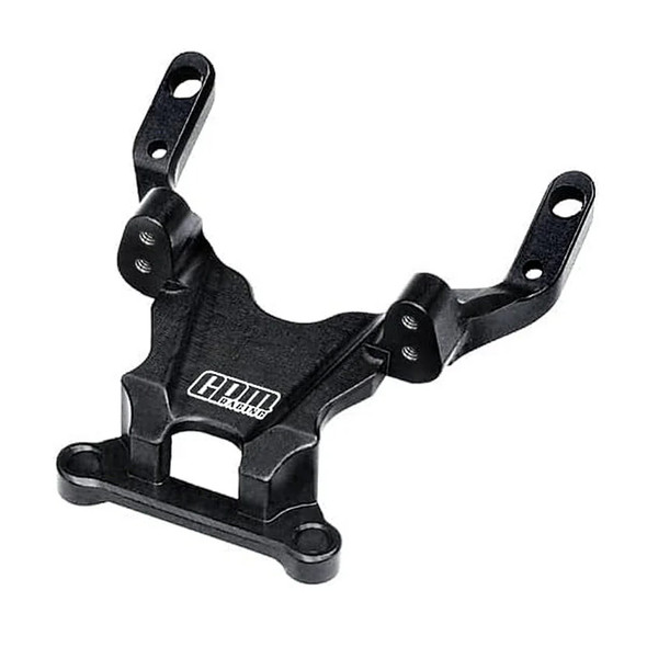 GPM Racing Aluminum 7075 Alloy Front Bulkhead Black for Losi 1/24 Micro-B