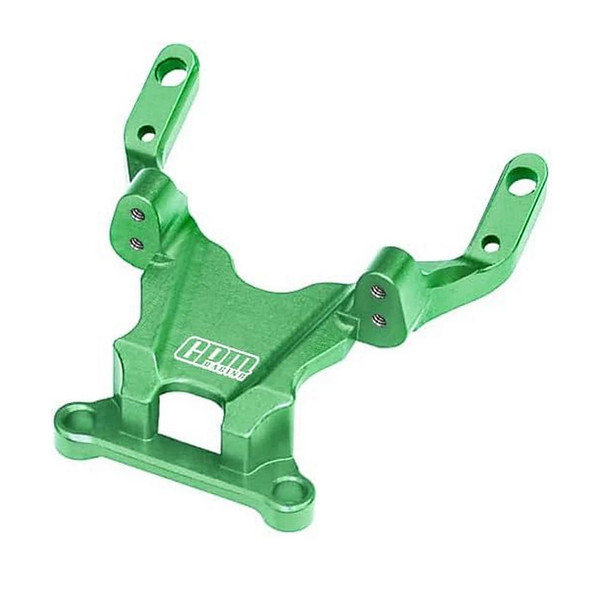 GPM Racing Aluminum 7075 Alloy Front Bulkhead Green for Losi 1/24 Micro-B