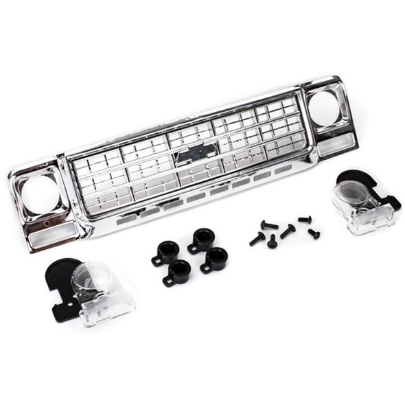 Traxxas 8134 Grill / Retainers and Headlight Lens / Housing Chevrolet Blazer : TRX-4