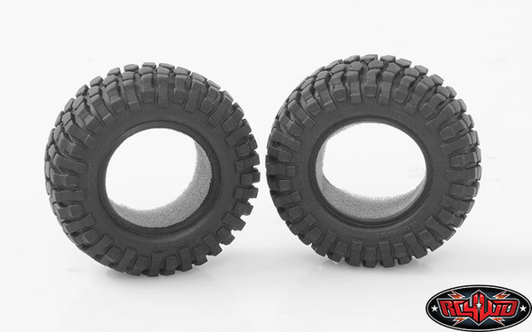 RC4WD Z-T0027 Rock Crusher X/T 1.0" Micro Crawler Tires (2) w/ Foam Inserts