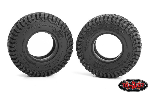 RC4WD Z-T0192 BFGoodrich Mud Terrain T/A KM3 1.9 Tires (2) w/ Foam Inserts