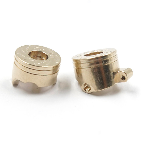 Yeah Racing AXSC-107GD Brass Steering Knuckles 8g each for Axial SCX30