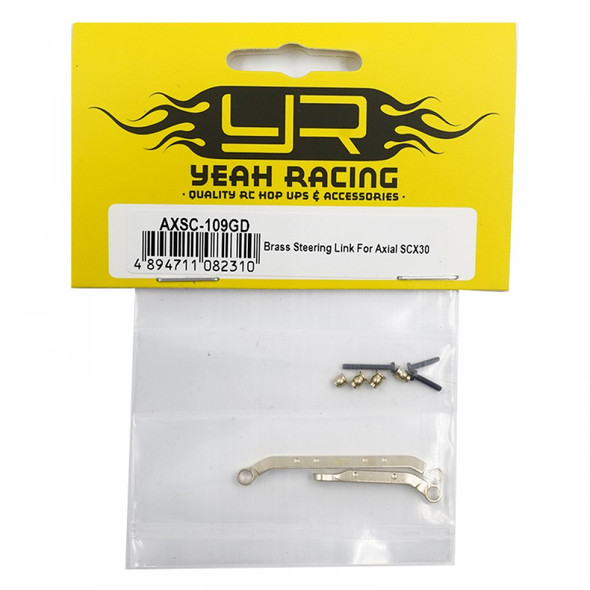 Yeah Racing AXSC-109GD Brass Steering Link for Axial SCX30